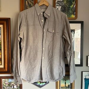 Cotton Textured Button Down
